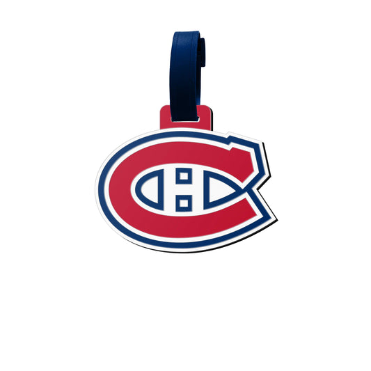 The Sports Vault NHL Montreal Canadiens Jumbo Plastic Bag Tag